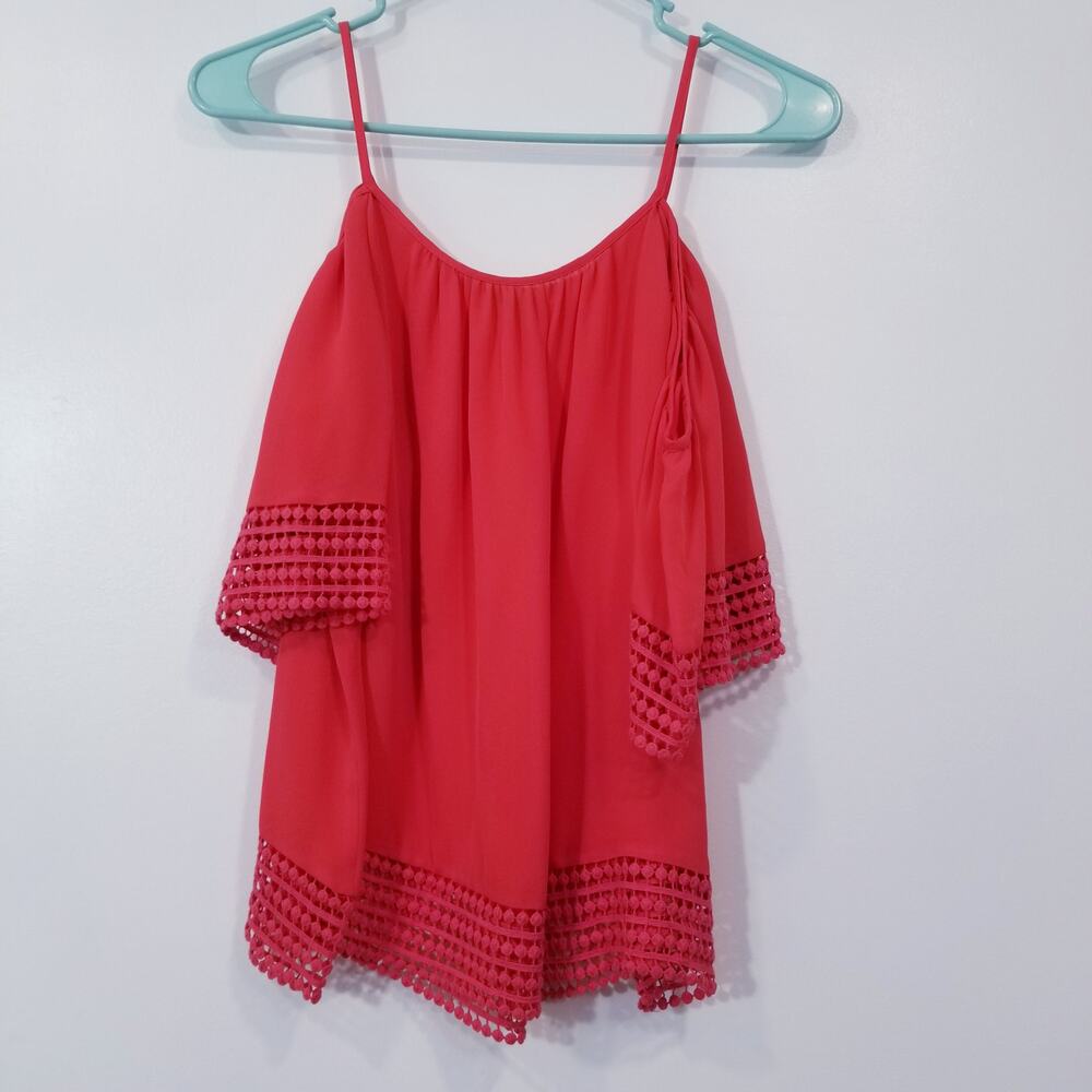 Parker Cold Shoulder Silk Blouse